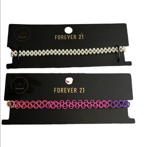 Forever 21 Chokers (Set of 2)